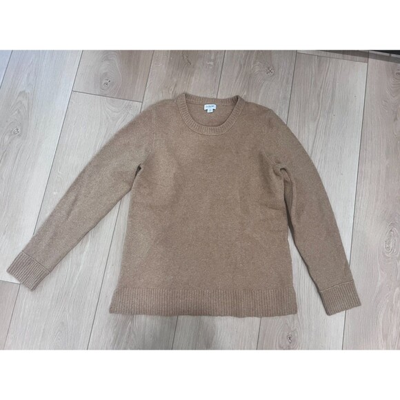 J. Crew Women O-Neck Cashmere Sweaters Causal Long Sleeve Medium - Picture 1 of 7
